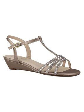 Touch Ups Hailey Rhinestone Sandals Size 7M - 2647
